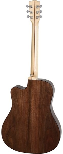 Gibson 2018 Hummingbird Walnut AG Cutaway Acoustic-Electric Guitar (with Case), Back