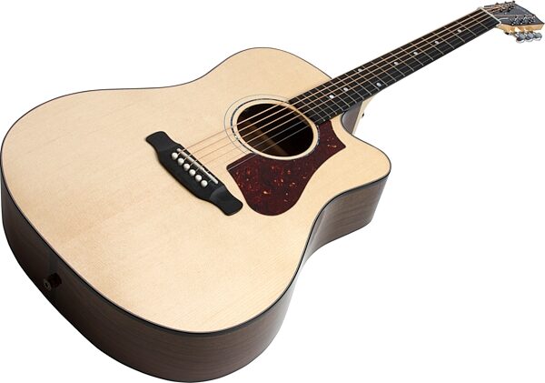 Gibson 2018 Hummingbird Walnut AG Cutaway Acoustic-Electric Guitar (with Case), Action Position Back