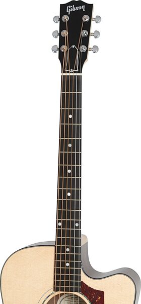 Gibson 2018 Hummingbird Walnut AG Cutaway Acoustic-Electric Guitar (with Case), Action Position Back