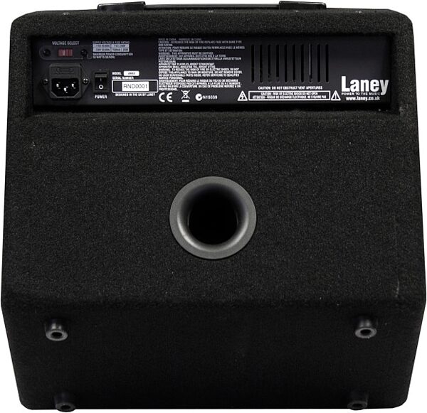 Laney Audiohub AH40 Keyboard Combo Amplifier (40 Watts, 1x8"), New, Rear