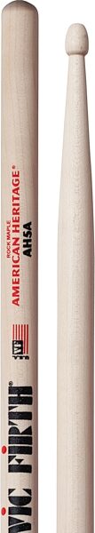Vic Firth American Heritage Wood Drumsticks, 5A, Action Position Back