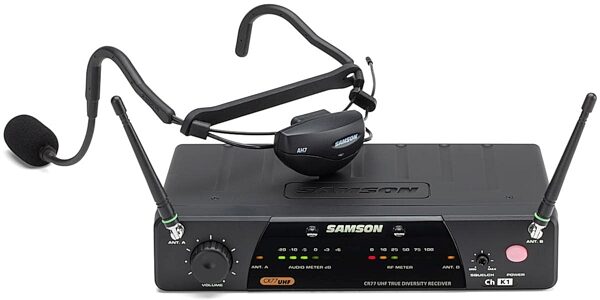Samson AirLine 77 AH7 Fitness Headset Wireless Microphone System, Band K1, Main