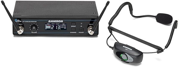Samson Airline 99 AH9 QE Wireless Fitness Headset Microphone System, Band D (542-566 MHz), Main