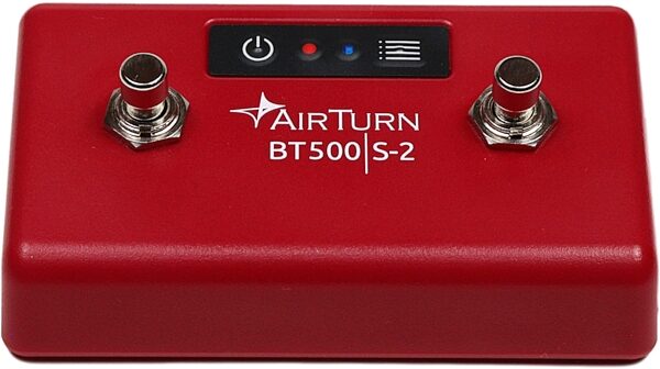 AirTurn BT500S-2 Two-Pedal Wireless Controller, New, Action Position Back
