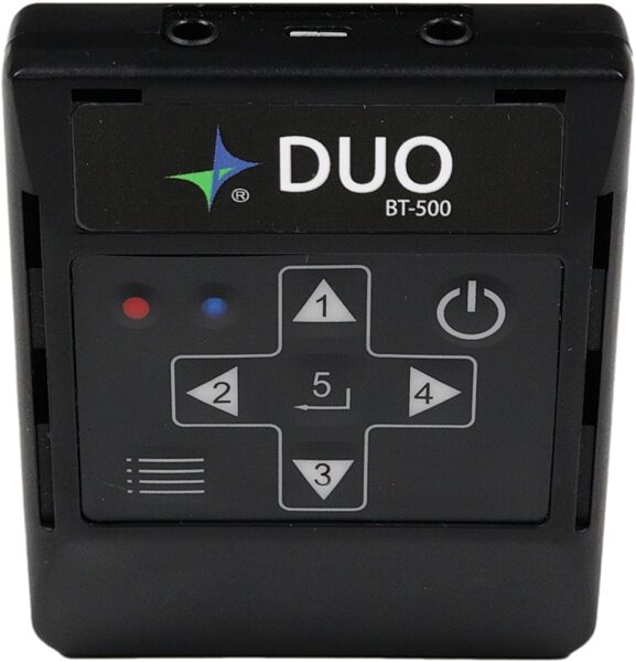 AirTurn DUO 500 Dual Wireless Bluetooth Controller, New, Control Panel