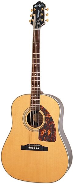 Epiphone Masterbilt AJ-500ME Acoustic-Electric Guitar, Natural Satin