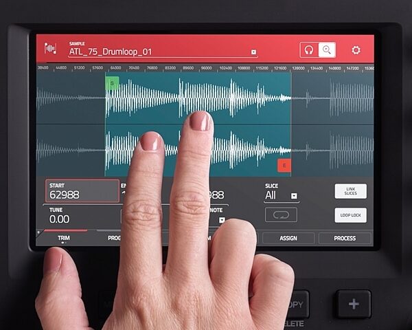 Akai MPC Touch Music Production Workstation, Touched