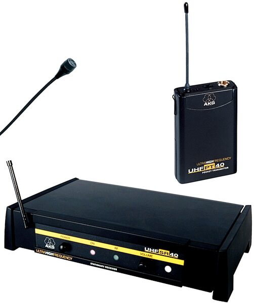 AKG WMS40 UHF Lapel Wireless System with C407 Microphone, Main