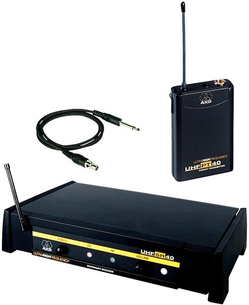 AKG WMS40 UHF Guitar/Bass Wireless System, Main