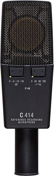 AKG C 414 XLS ST Large Diaphragm 9-Pattern Condenser Microphones, Stereo Matched Pair, Detail