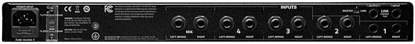 AKG HP6E 6-Channel Matrix Headphone Amplifier, Action Position Back