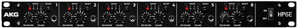 AKG HP6E 6-Channel Matrix Headphone Amplifier, Action Position Back