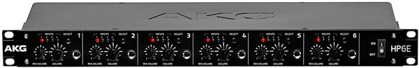 AKG HP6E 6-Channel Matrix Headphone Amplifier, Action Position Back