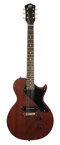 AXL USA Bulldog Electric Guitar, Transparent Brown Satin