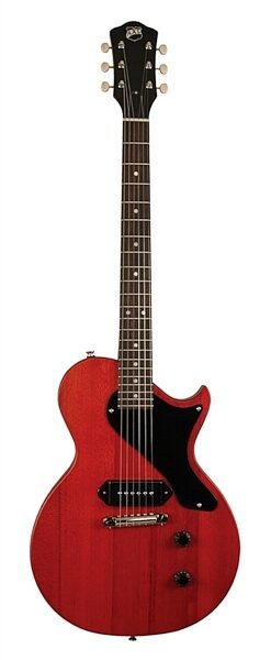 AXL USA Bulldog Electric Guitar, Transparent Red Satin