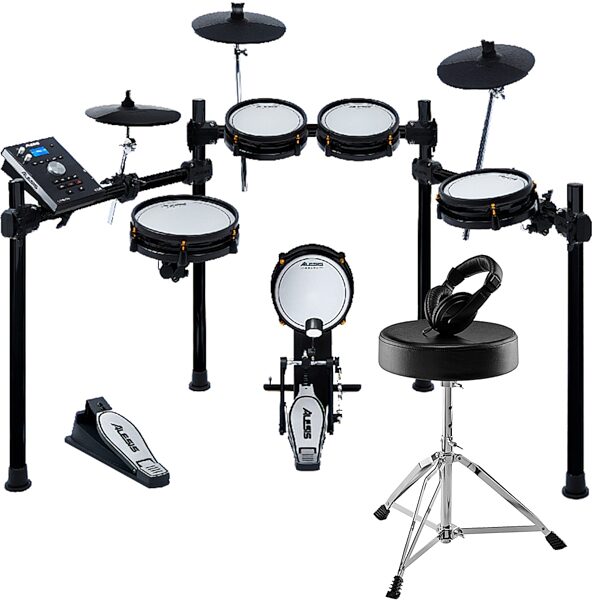 Alesis Command Mesh Special Edition Electronic Drum Kit, 8-Piece, pack