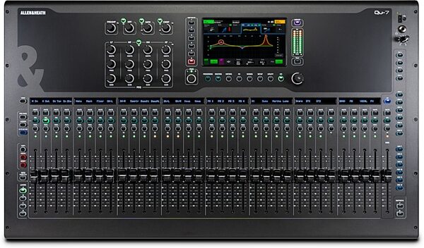 Allen and Heath Qu-7 32-Channel Digital Mixer, New, Action Position Back