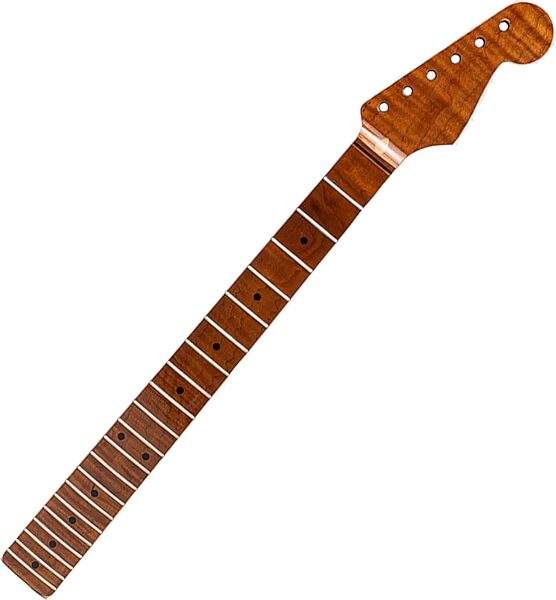 Allparts Select SMNF-VRF Roasted Maple Strat Neck, New, Action Position Back