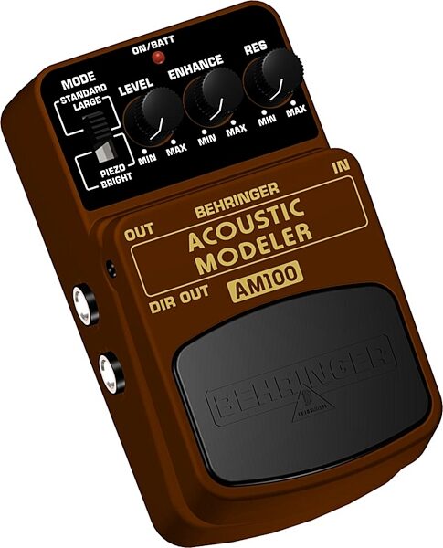 Behringer AM100 Acoustic Modeler Guitar Pedal, Main