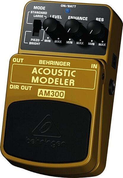 Behringer AM300 Acoustic Modeler Pedal, Right
