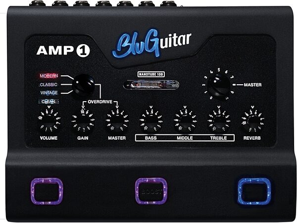BluGuitar Amp1 Iridium Edition Guitar Amplifier Pedal (100 Watts), New, Main