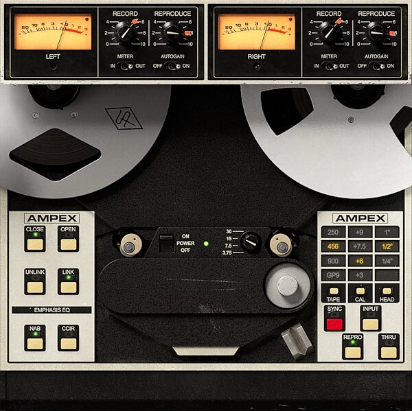 Universal Audio UAD Ampex ATR-102 Tape Recorder Plug-in Software and LUNA Extension, Digital Download, Action Position Back
