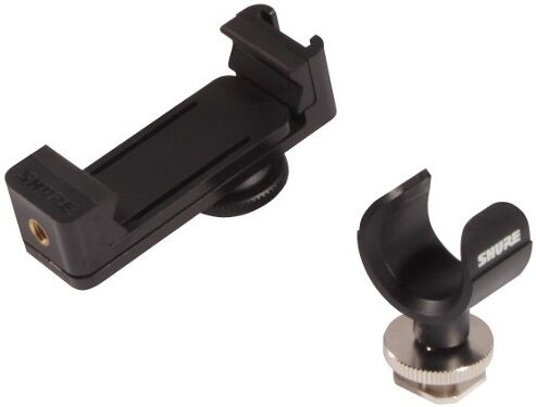 Shure AMV-PC Phone Clamp and Microphone Clip for MV88 Plus, New, Detail Side
