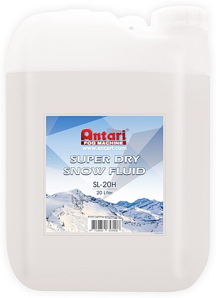 Antari SL20H Super Dry Snow Fluid, 20 Liter, Action Position Front