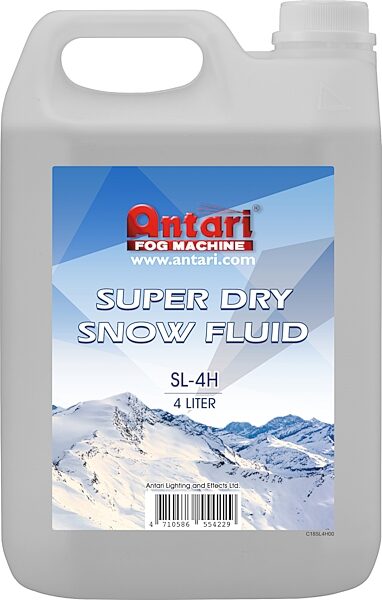 Antari SL20H Super Dry Snow Fluid, 4 Liter, Action Position Back