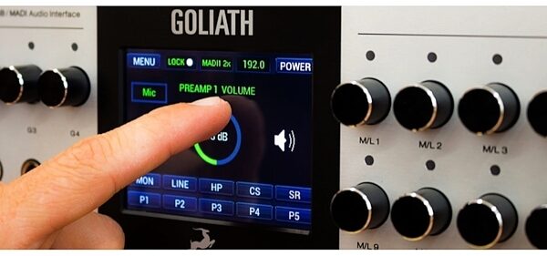 Antelope Audio Goliath Thunderbolt, USB & MADI Audio Interface, Alt4