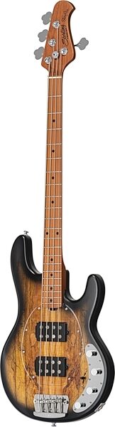 Sterling by Music Man Ray34 HHSM Electric Bass (with Gig Bag), Angled Front