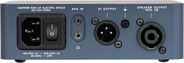 Darkglass Alpha-Omega 200 Bass Amplifier Head (200 Watts), New, Action Position Back