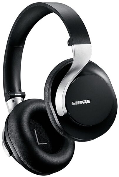 Shure AONIC 40 Wireless Noise-Cancelling Headphones, Black, SBH1DYBK1, view