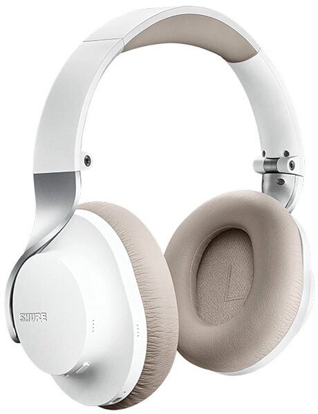 Shure AONIC 40 Wireless Noise-Cancelling Headphones, White, SBH1DYWH1, Warehouse Resealed, main