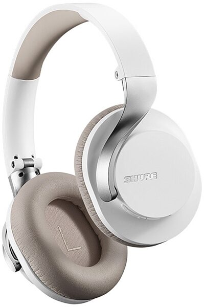 Shure AONIC 40 Wireless Noise-Cancelling Headphones, White, SBH1DYWH1, Warehouse Resealed, view