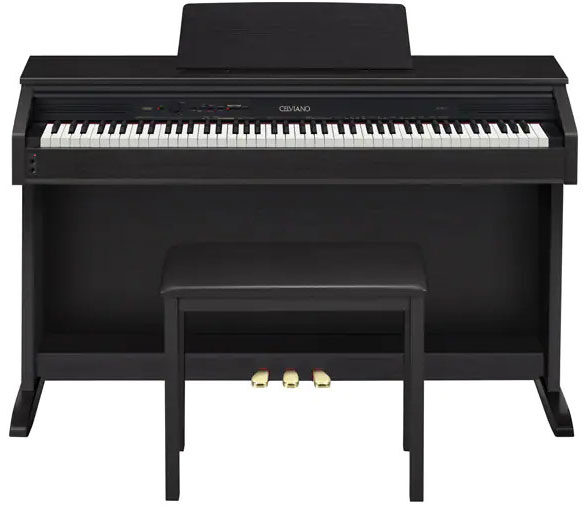 Casio AP-260 Celviano Digital Piano (with Bench), Black, AP-260BK, USED, Blemished, Main