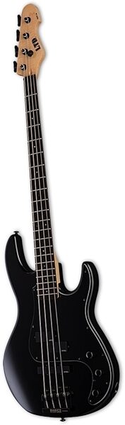ESP LTD AP-4 Electric Bass, Black, Blemished, Side