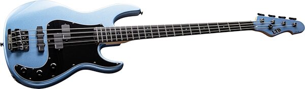 ESP LTD AP-4 Electric Bass, Pelham Blue, Blemished, Action Position Back
