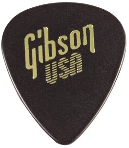 Gibson Guitar Picks, Black, Extra Heavy, 72-Pack, Pick