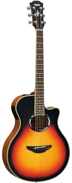 Yamaha APX500III Thinline Acoustic-Electric Guitar, Violin Burst