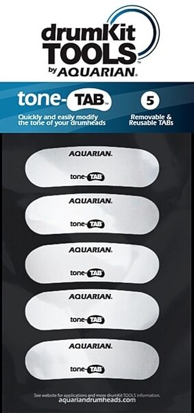 Aquarian toneTAB Reusable Drumhead Tone Modifier, Main
