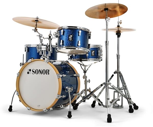 Sonor AQX Jazz Drum Shell Kit, 4-Piece, Action Position Back