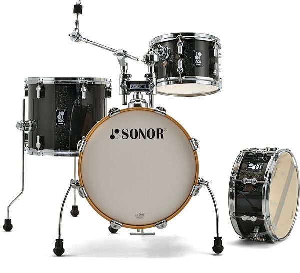 Sonor AQX Jungle Drum Shell Kit, 4-Piece, Action Position Back
