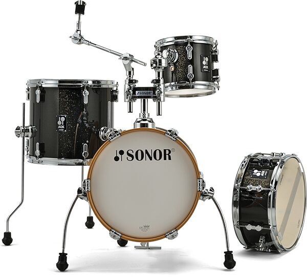 Sonor AQX Micro Drum Shell Kit, 4-Piece, Action Position Back