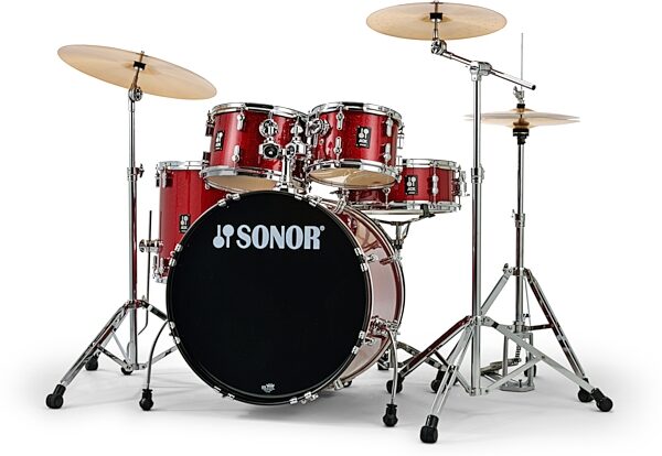 Sonor AQX Complete Stage Drum Kit, 5-Piece, Action Position Back