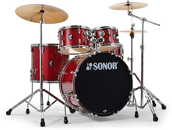 Sonor AQX Complete Stage Drum Kit, 5-Piece, Action Position Back