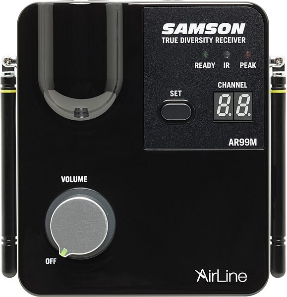 Samson AH9/AR99M QE Wireless Headset System, New, Action Position Back