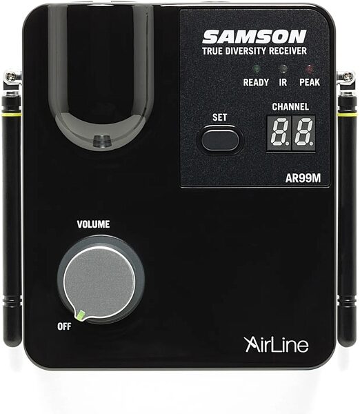 Samson AirLine 99m AH9/DE10 Wireless Headset System, Band D, Action Position Back