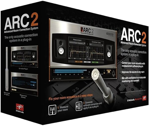 IK Multimedia ARC 2 Advanced Room Correction System Software, Package