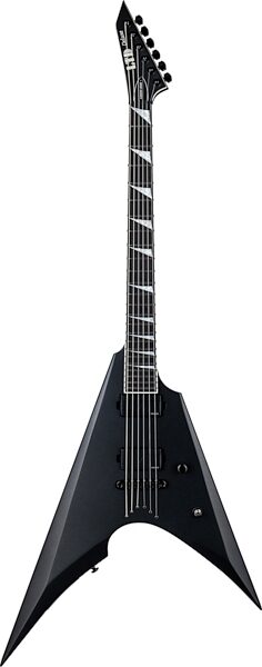 ESP LTD Arrow-1000NT Electric Guitar, Charcoal Metallic Satin, Action Position Back